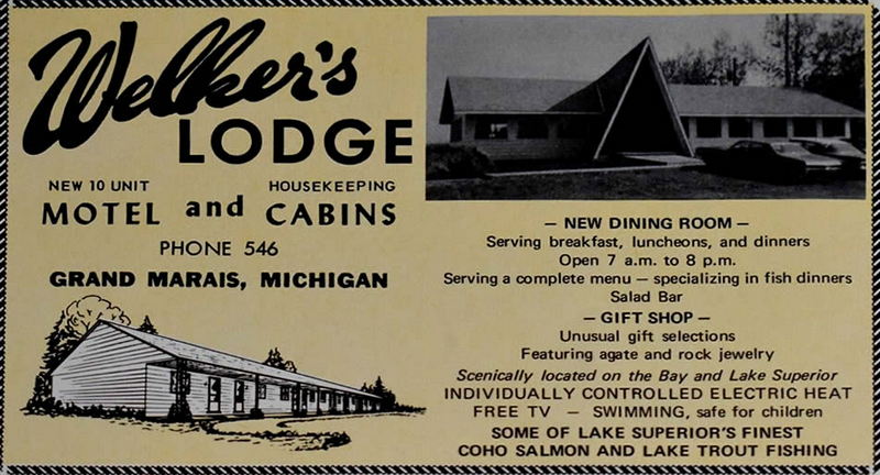 Welkers Lodge - 1969 Print Ad
